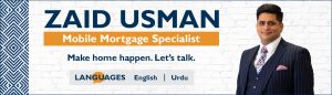 Winnipeg Mobile Mortgage Specialist Zaid Usman