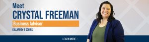 Business Advisor, Crystal Freeman