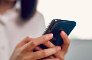 WestobaGO mobile app woman on phone
