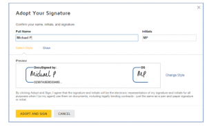 DocuSign how to sign