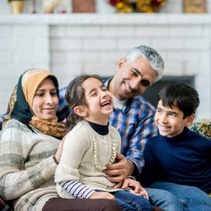 family happy with new to canada mortgage