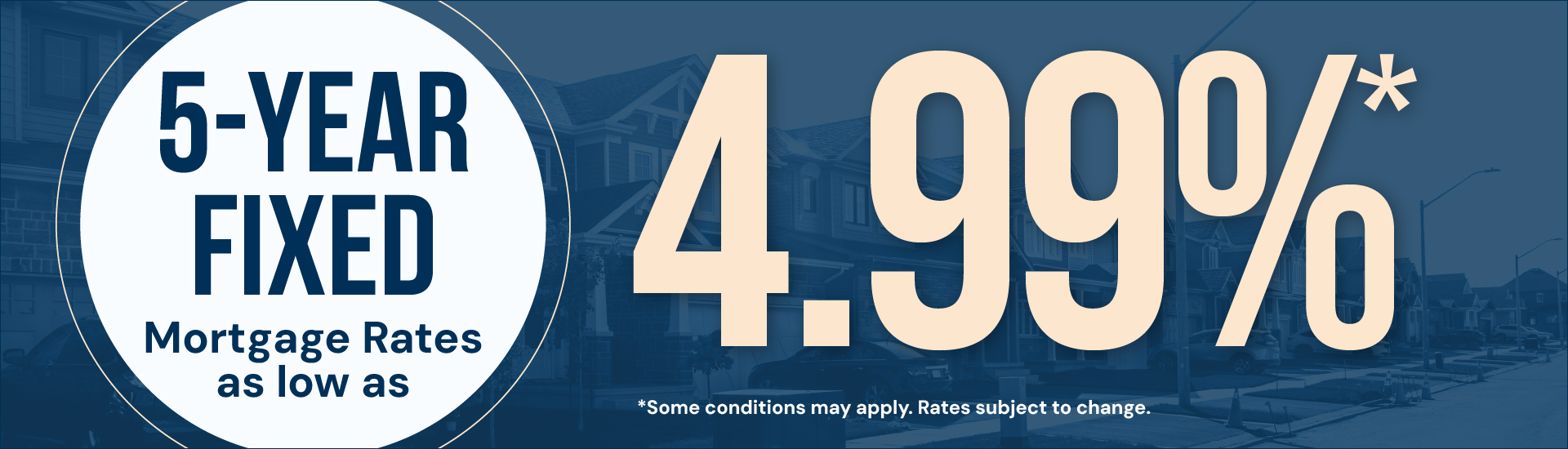4.99 Mortgage rate