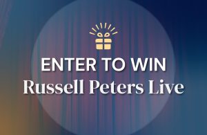 Enter to win Russell Peters Tickets